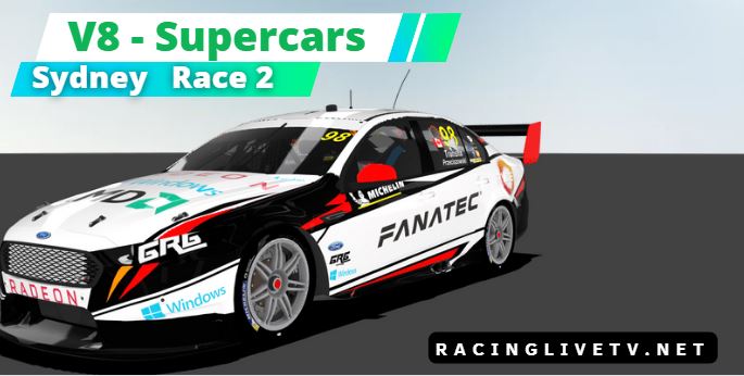 Sydney V8 Supercars 2022 Race 2 Highlights