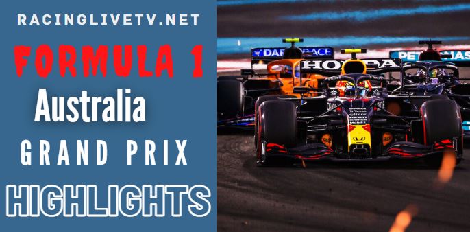 F1 Australian Grand Prix 2022 Race