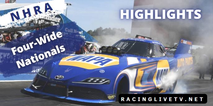 NHRA Four Wide Nationals Highlights 2022