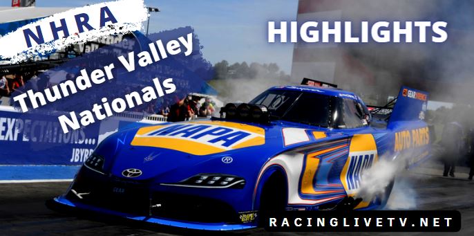 NHRA Thunder Valley Nationals Highlights 2022