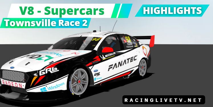 Townsville V8 Supercars 2022 Race 2 Highlights
