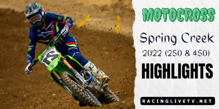 Motocross Spring Creek Video Highlights 2022