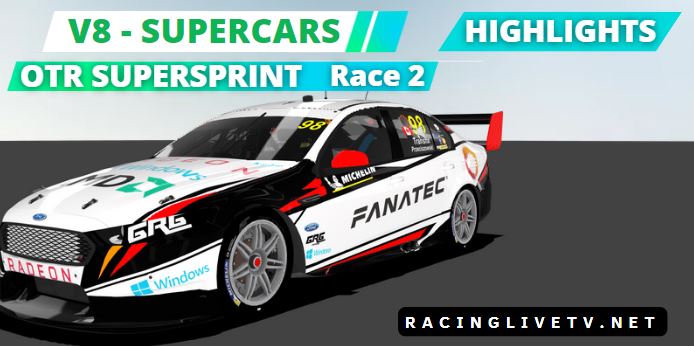 OTR SuperSprint V8 Supercars Race 3 Highlights 30072022