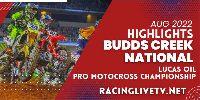 Motocross Budds Creek National Video Highlights 20Aug2022