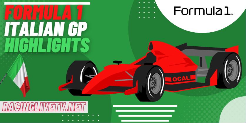 F1 Italian GP Race Highlights 11Sep2022