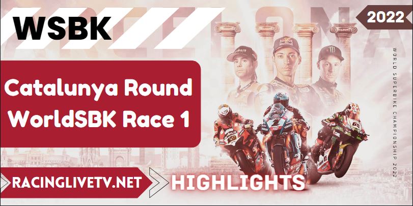 WSBK Catalunya Round Race 1 Highlights 25Sep2022