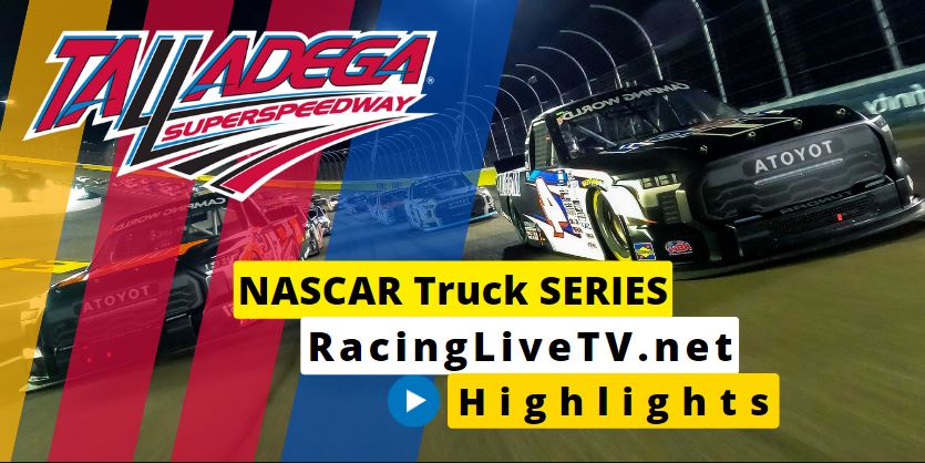 NASCAR Truck Series Talladega Superspeedway Highlights 01Oct2022