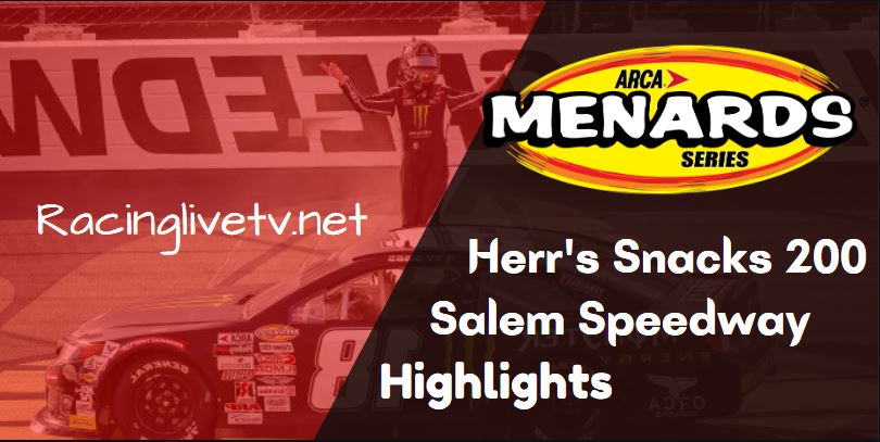 ARCA Salem Speedwa Menards Series Video Highlights 01Oct202