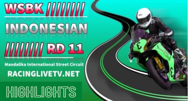 WSBK Indonesia Round 11 Highlights 12112022