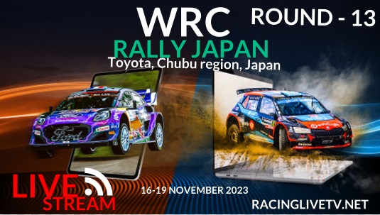 WRC Forum8 Rally Japan Live Stream 2023: Round 13
