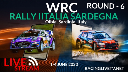 WRC Rally Italia Sardegna Live Stream 2023: Round 6