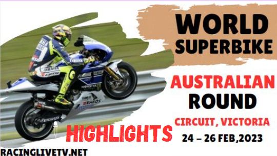 Australian WorldSBK Race 1 Highlights 25022023
