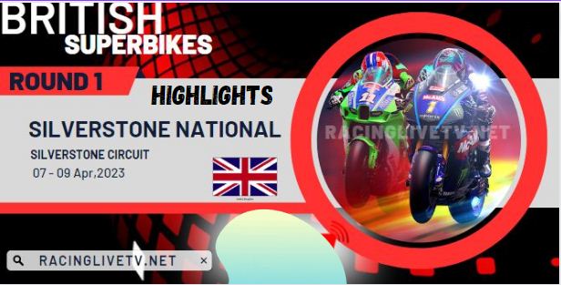 BRITISH SUPER BIKE Silverstone RACE 3 HIGHLIGHTS 09042023