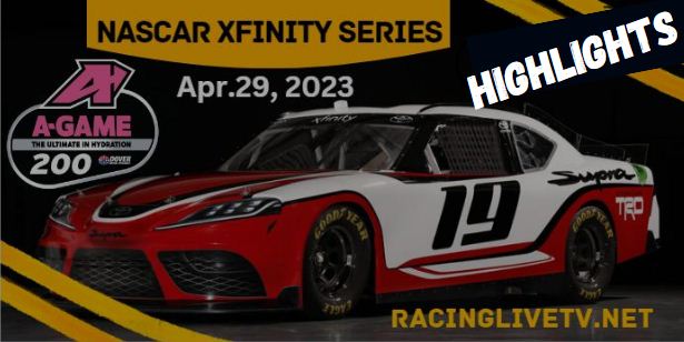NASCAR Xfinity A GAME 200 Highlights 29Apr2023