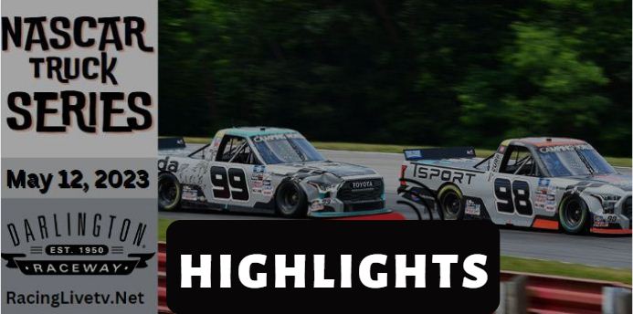 Nascar Truck Buckle Up South Carolina 200 Highlights 12052023