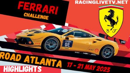 Road Atlanta Ferrari Challenge North America Race 1 Video Highlights