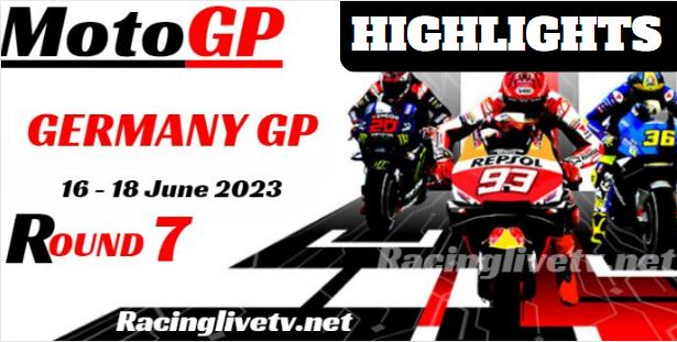 German MotoGP Grand Prix Video Highlights 18june2023