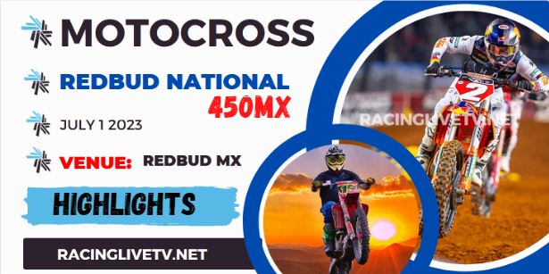 Motocross RedBud National 450 Video Highlights 01072023