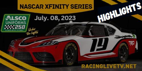 NASCAR Xfinity Alsco Uniforms 250 Highlights 08July2023