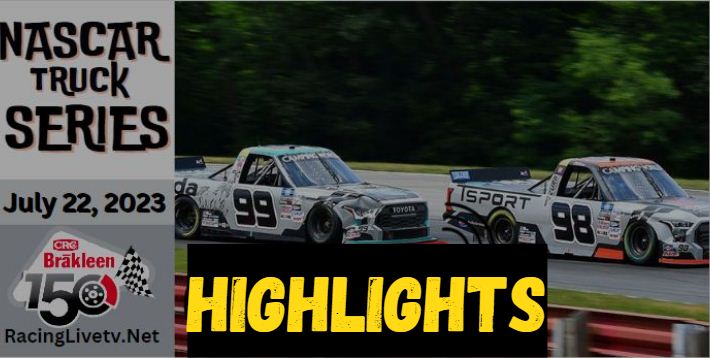 Nascar Truck CRC Brakleen 150 Highlights 23072023