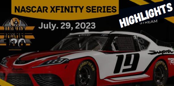 NASCAR Xfinity Road America 180 Highlights 29July2023