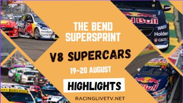 The Bend Supersprint V8 Supercars Race Highlights 20082023