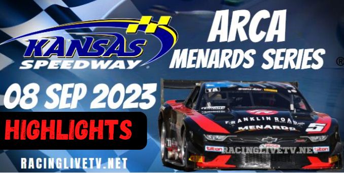 ARCA Menards Series Kansas Lottery 150 Highlights 09092023