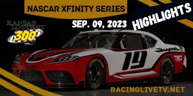 NASCAR Xfinity Kansas Lottery 300 Highlights 09SEP2023