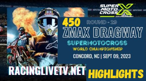 ZMAX Dragway SuperMotocross 450 Highlights 09092023