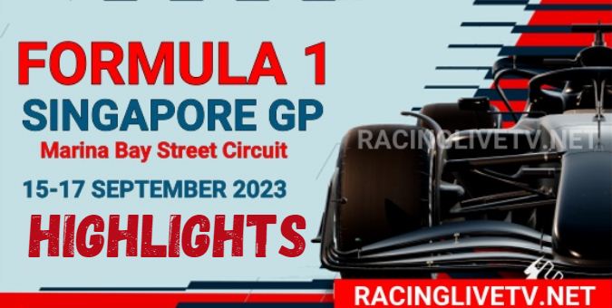 Singapore GP Formula 1 Race Highlights 18092023