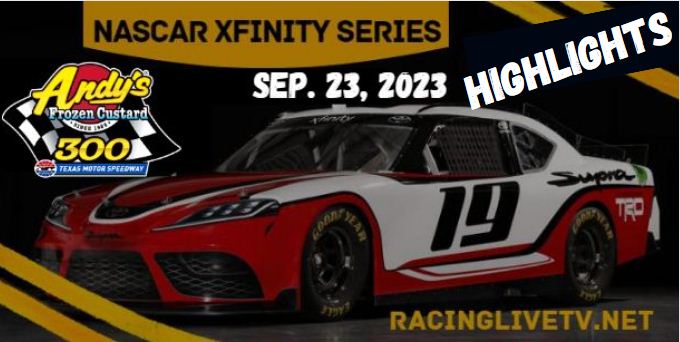 NASCAR Xfinity Andys Frozen Custard 300 Highlights 24SEP2023