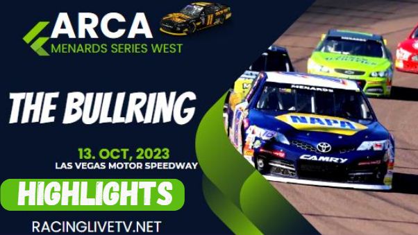 ARCA Menards Series The Bullring Highlights 14102023