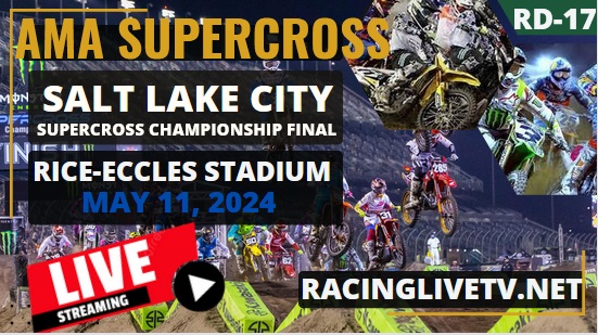 (Salt Lake) City Monster Energy AMA Supercross Live Stream 2024: Race Replay