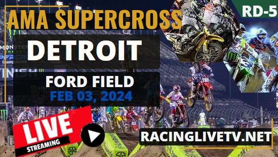 Detroit Monster Energy AMA Supercross Live Stream 2024: Race Replay