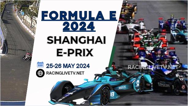 (Live) Shanghai E-Prix Race 2 Stream 2024 | Formula E