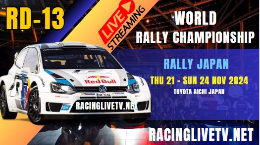 {WRC - Rd 13/Day 4} Rally Japan Live Stream 2024