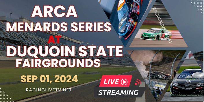 (DuQuoin State) ARCA Menards Series Live Stream 2024