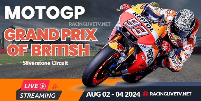 (MotoGP) Grand Prix Of British Live Stream 2024 | Race Replay