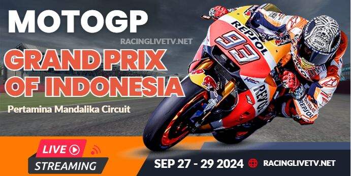(MotoGP) Grand Prix Of Indonesia Live Stream 2024 | Race Replay
