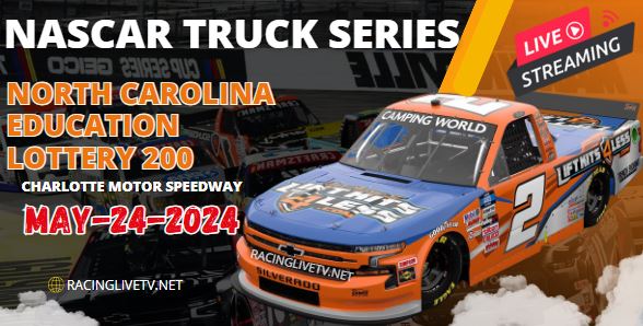 (Truck Series) NC Education Lottery 200 NASCAR Live Streaming 2024