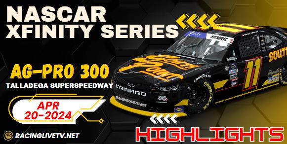 Ag Pro 300 NASCAR Xfinity Highlights 20Apr2024