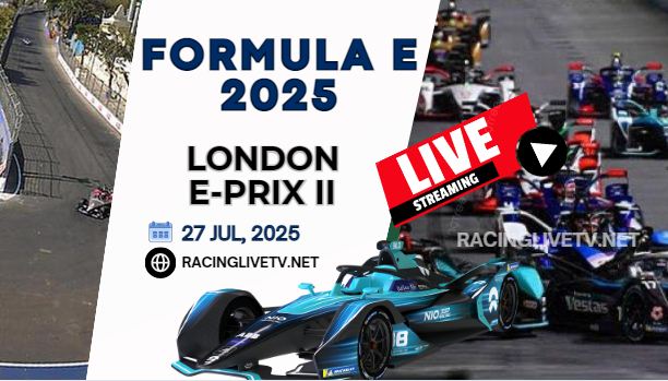 (Live) London E-Prix Race 2 Stream 2025 | Formula E