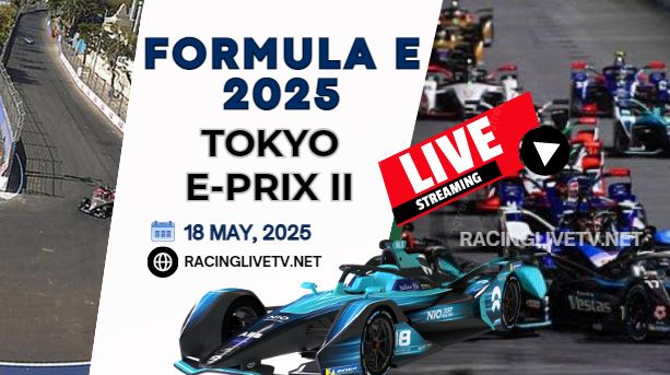 (Live) Tokyo E-Prix Race 2 Stream 2025 | Formula E