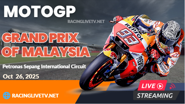 (MotoGP) Grand Prix Of Malaysia  Live Stream 2025 | Race Replay