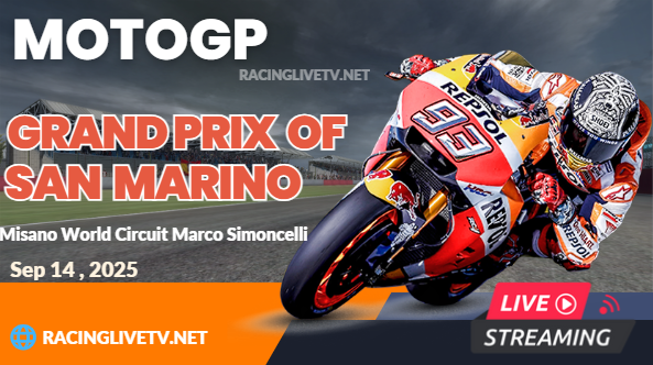 (MotoGP) Grand Prix Of San Marino Live Stream 2025 | Race Replay