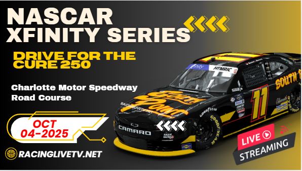 >>Drive For The Cure 250<< NASCAR Xfinity Live Stream 2025