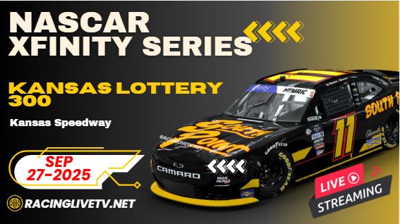 >>Kansas Lottery 300<< NASCAR Xfinity Live Stream 2025