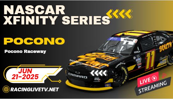 >>Pocono 225<< NASCAR Xfinity Live Stream 2025