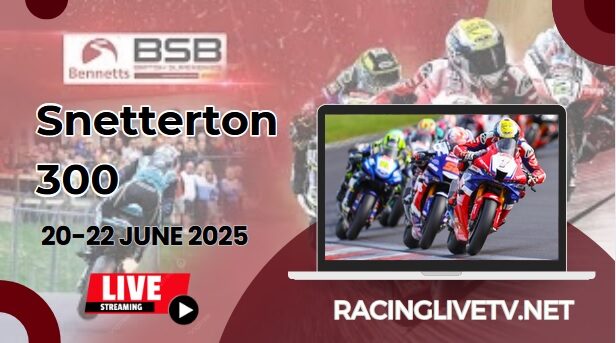 (Rd 3) Snetterton British Superbikes Live Stream & Replay 2025