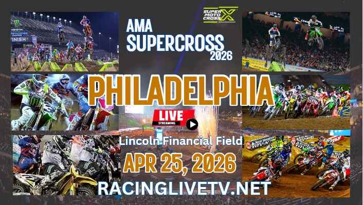 (Philadelphia) Monster Energy AMA Supercross Live Stream 2026: Race Replay
